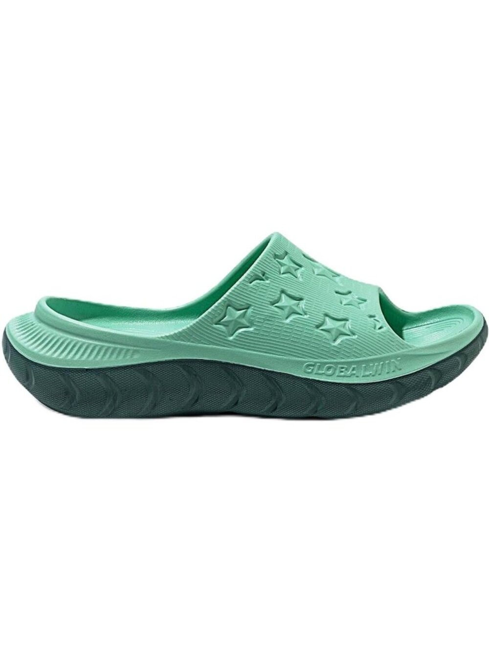 🆕Women's Light Green Sports Sandals Recovery Slides Comfortable Arch Support
